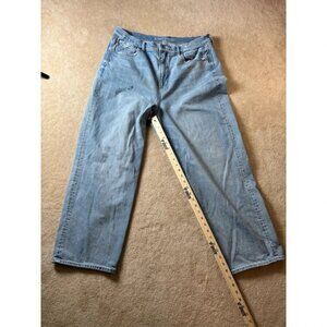 American Eagle Distressed With A Stain Baggy Jean Size 18S